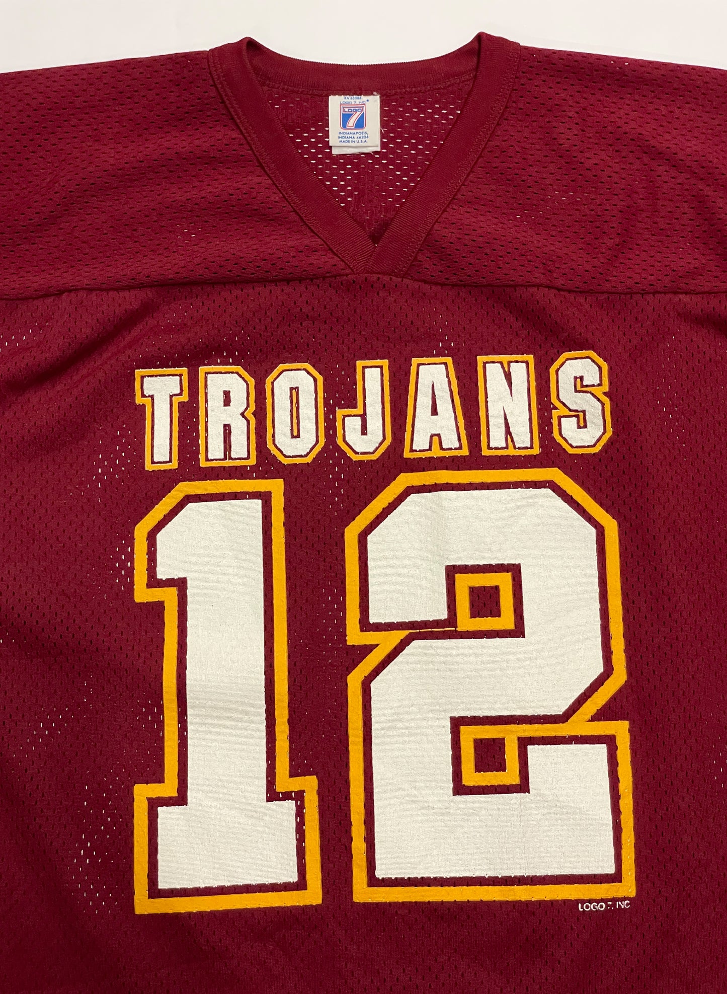 (UD-089) LOGO 7 MESH FOOTBALL USC TROJANS