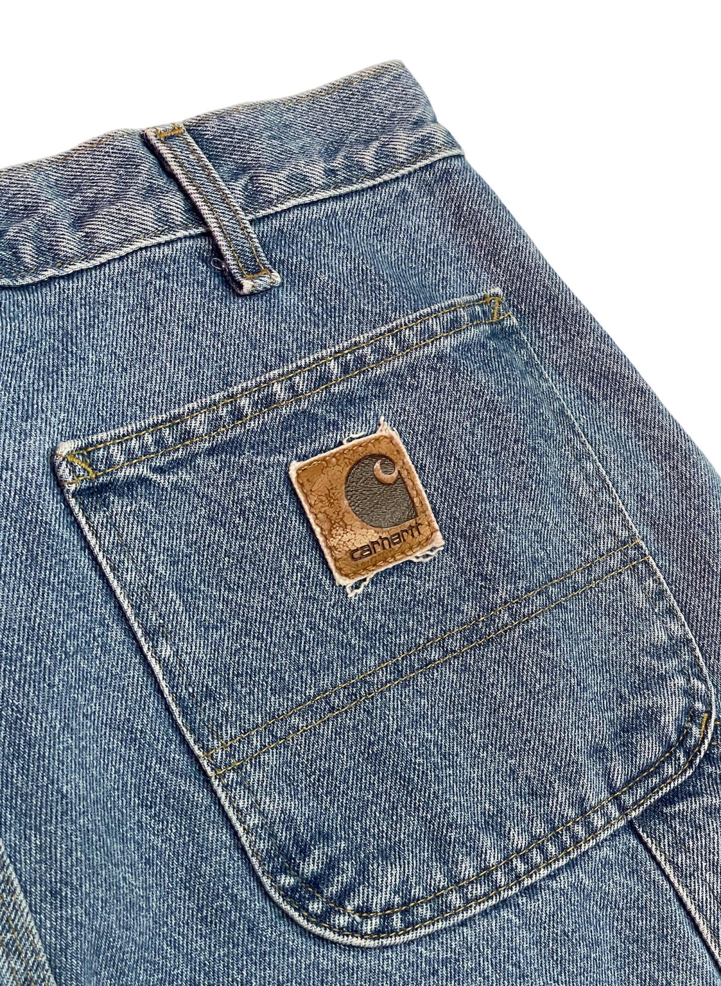 (SUP-091) Carhartt CARPENTER DENIM SHORTS（W36）