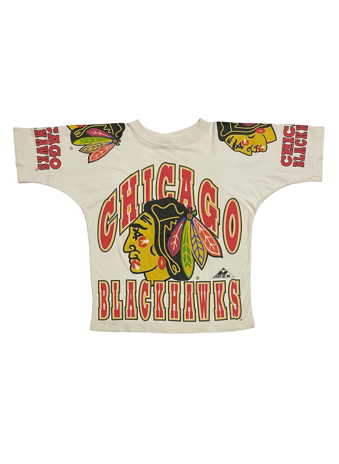 (UD-095) CHICAGO BLACKHAWKS T-SHIRT