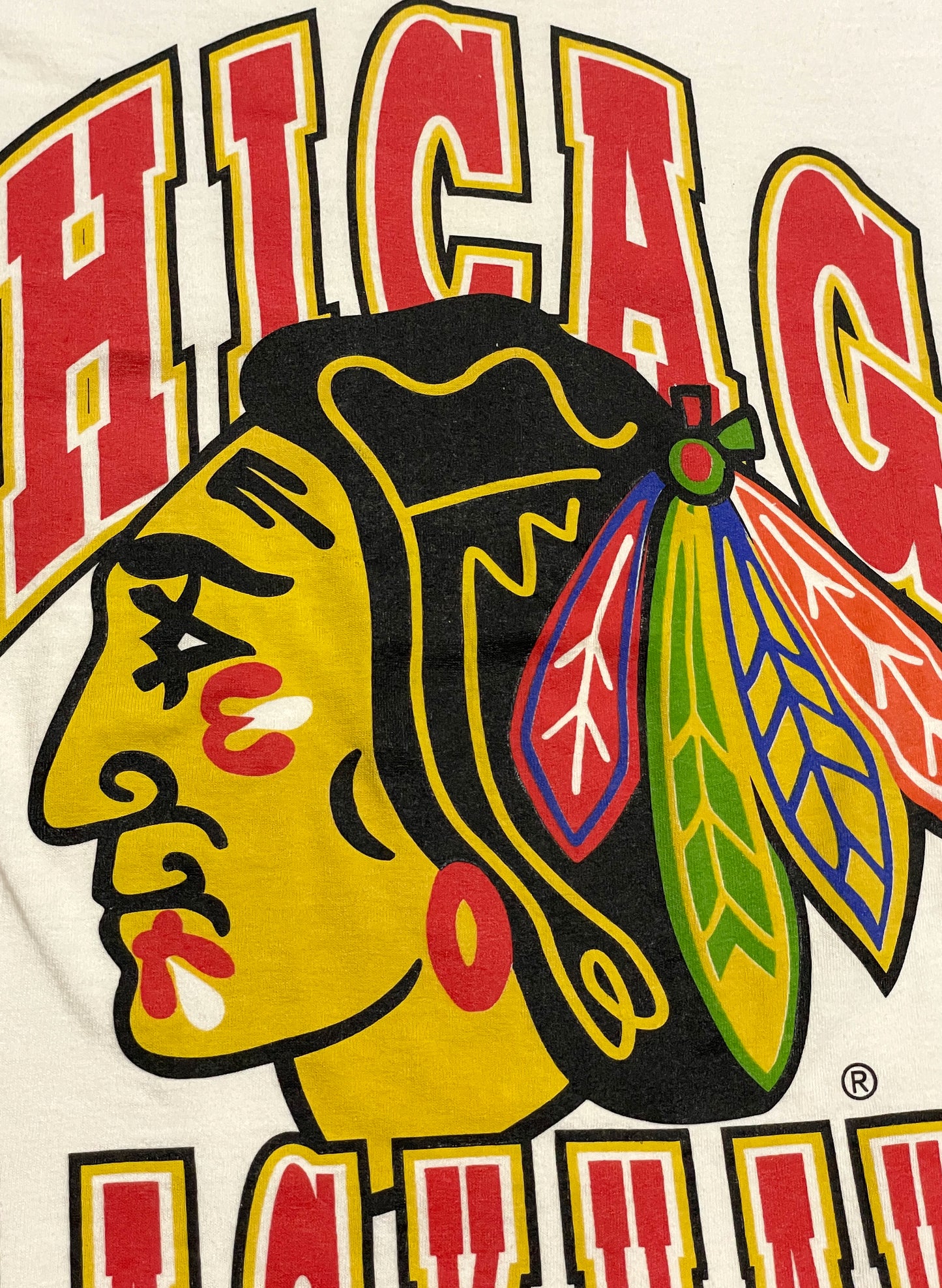 (UD-095) CHICAGO BLACKHAWKS T-SHIRT