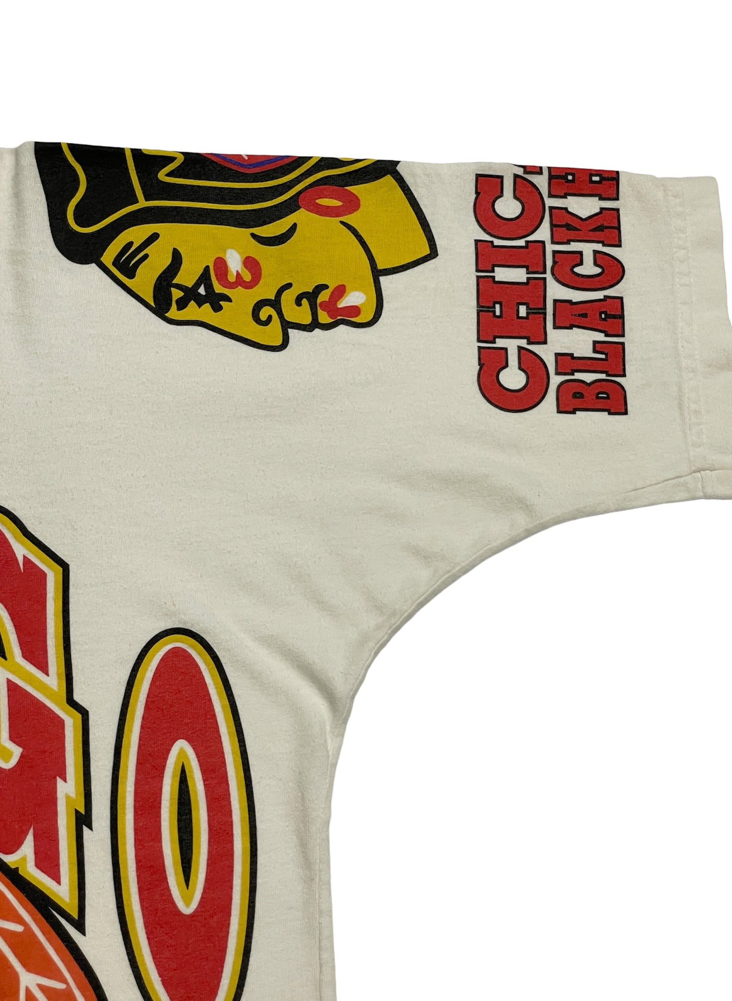 (UD-095) CHICAGO BLACKHAWKS T-SHIRT