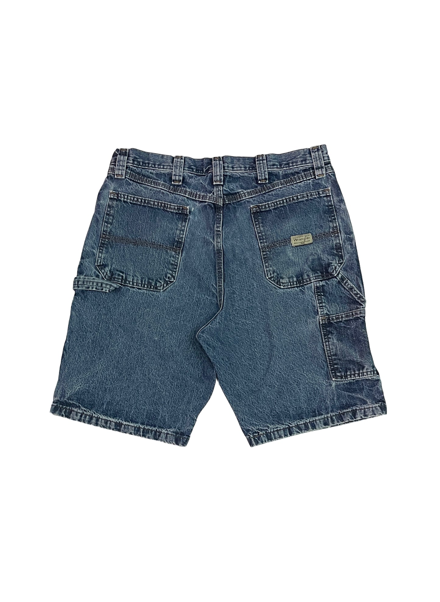 (SUP-095) Wrangler CARPENTER DENIM SHORTS (W34)