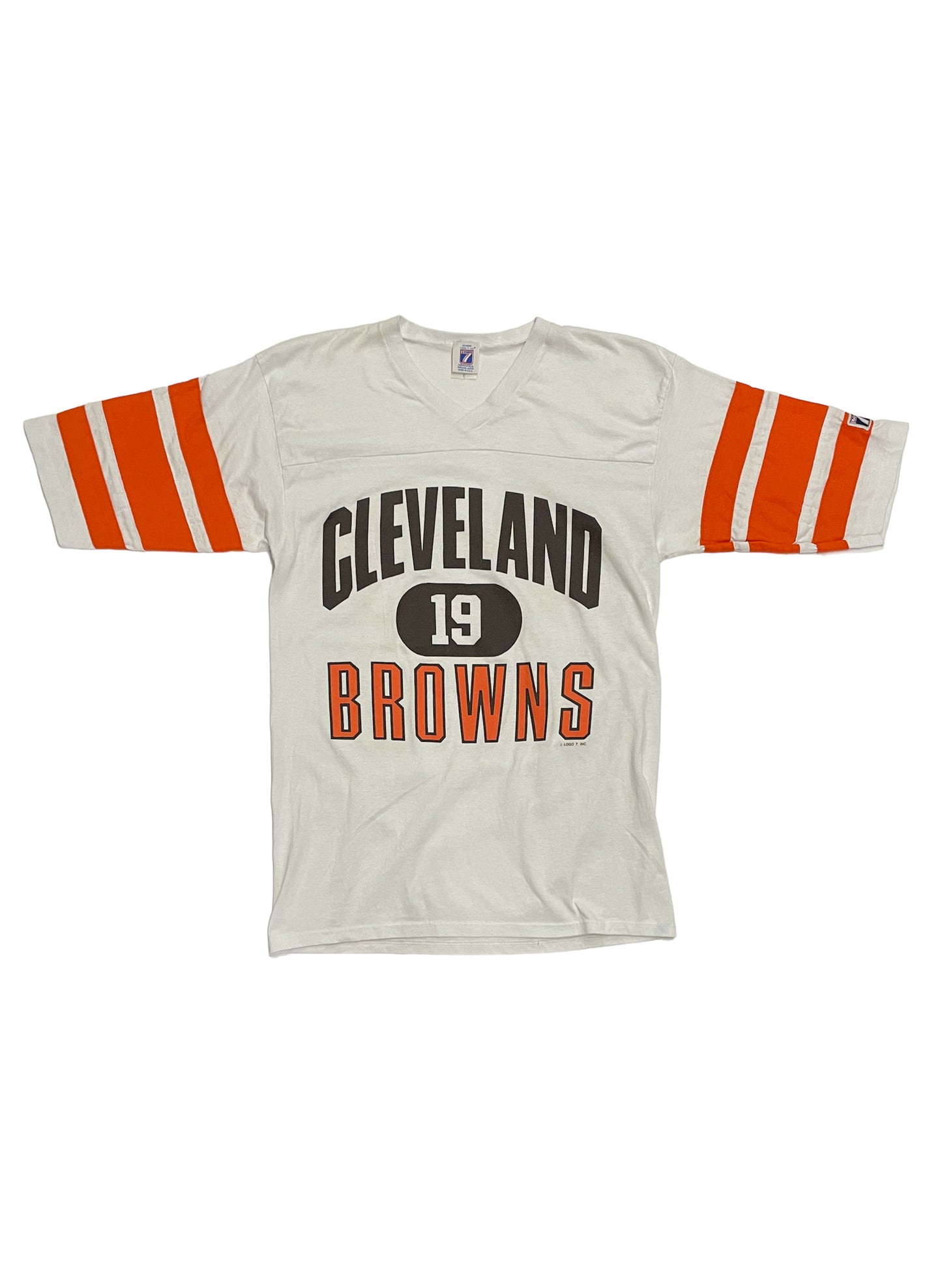 (UD-101) CLEVELAND BROWNS FOOTBALL T-SHIRT