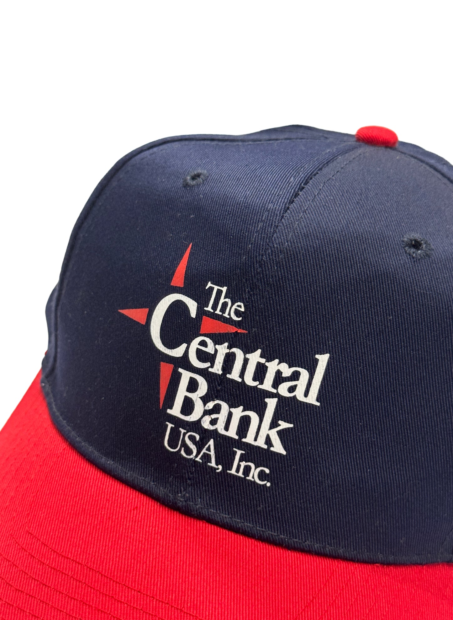 (SUP-102) VINTAGE TRUCKER CAP “CENTRAL BANK"