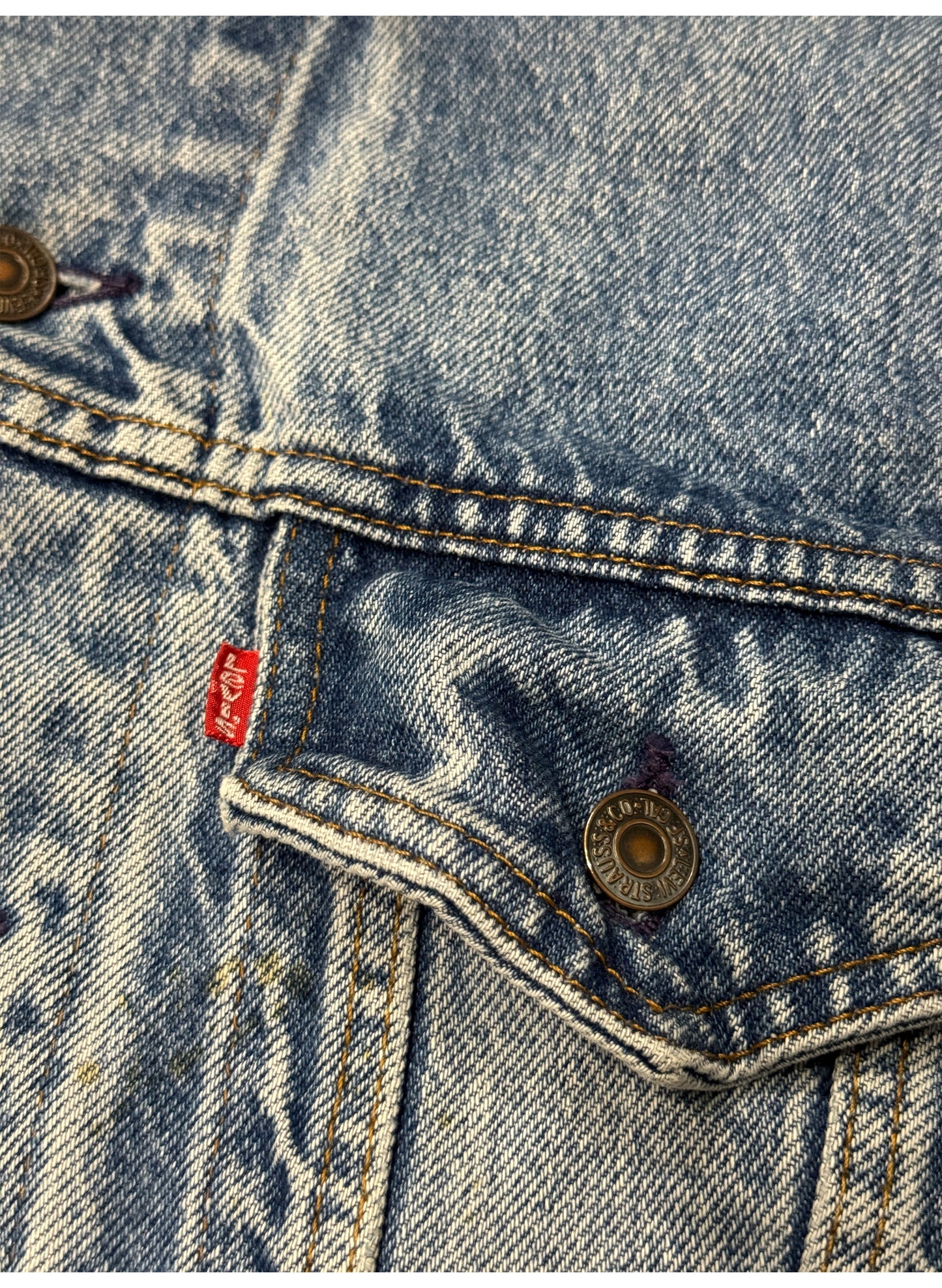 （SUP-104）LEVI’S 70506 - 0216 "BORO"（made in U.S.A.）