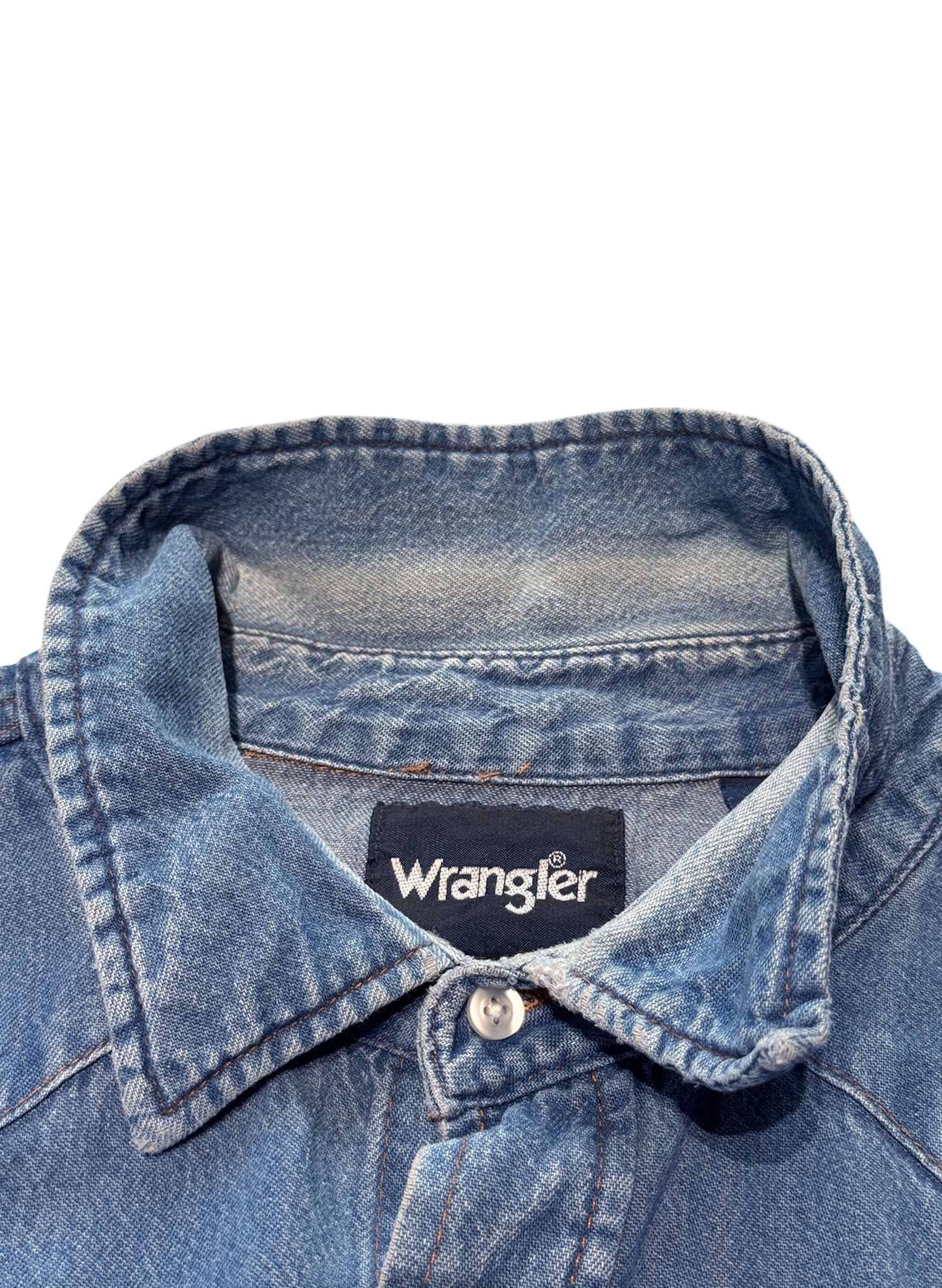 (SUP-457) Wrangler COWBOY DENIM SHIRT-1