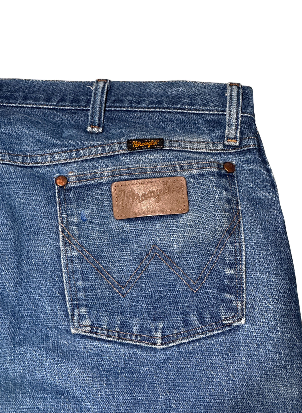 (SUP-826) Wrangler "CUT OFF" DENIM PANTS - MADE IN MEXICO