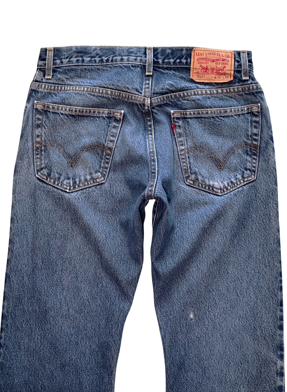 (SUP-816) LEVI'S 517 BOOT CUT DENIM - W33 - MADE IN MEXICO