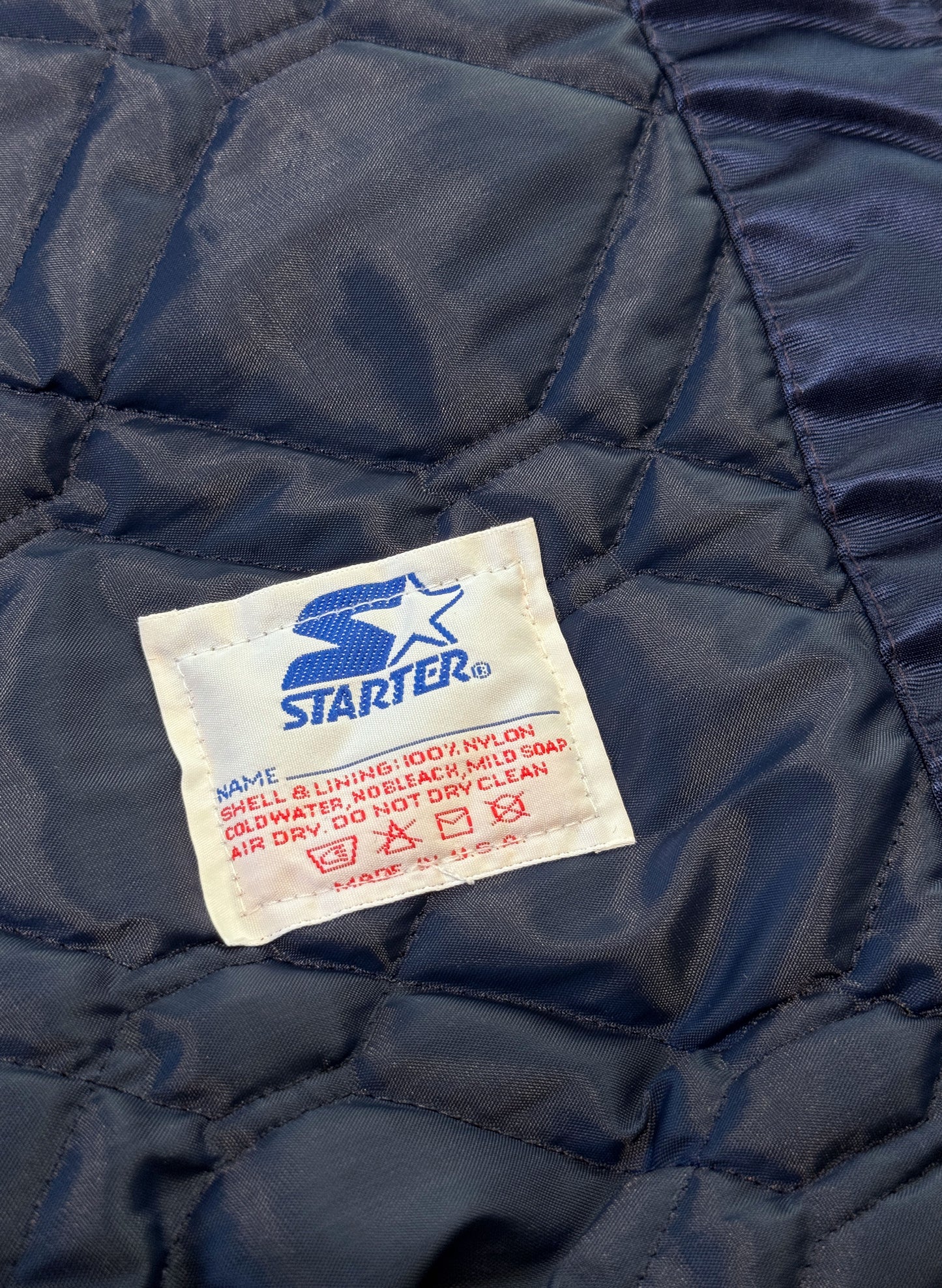 (SUP-606) STARTER NEW YORK YANKEES NYLON STADIUM JACKET - MADE IN U.S.A.