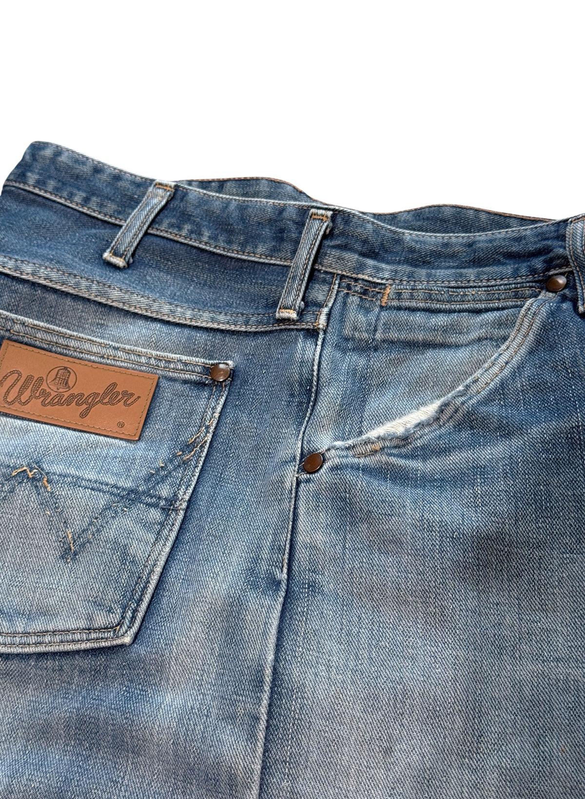 (SUP-817) Wrangler Selvedge DENIM - W34 - MADE IN JAPAN
