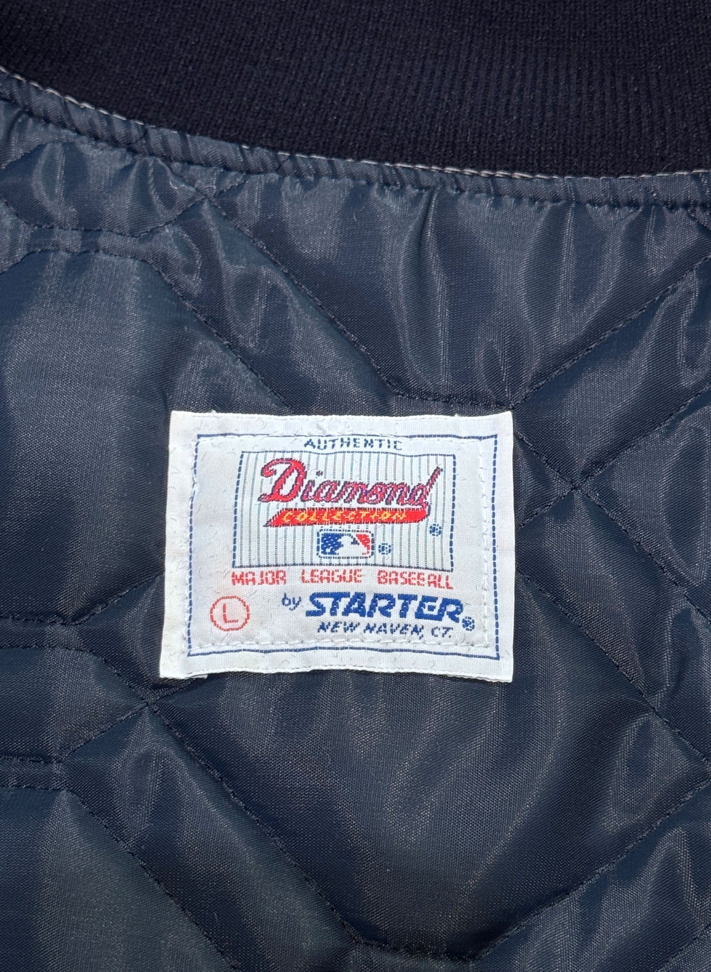 (SUP-606) STARTER NEW YORK YANKEES NYLON STADIUM JACKET - MADE IN U.S.A.