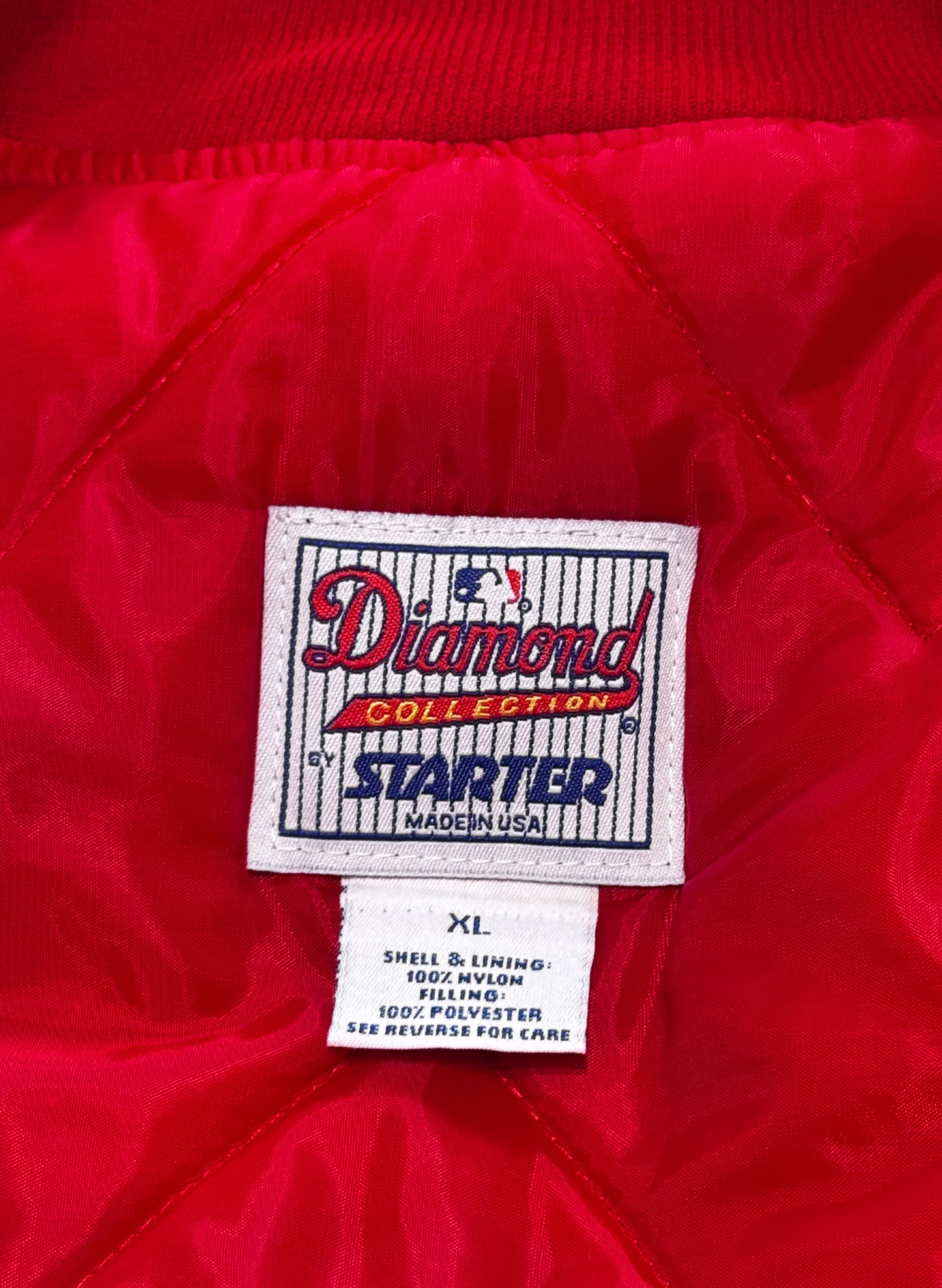 (SUP-783) STARTER NEW YORK YANKEES QUILTING STADIUM JACKET - MADE IN U.S.A.