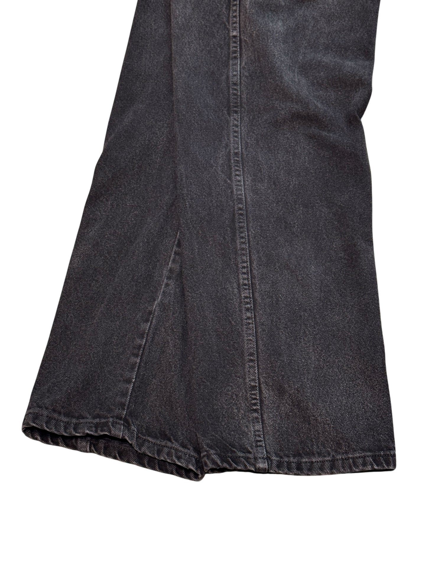 (SUP-462) RUSTLER BLACK DENIM - W38 x L30 - MADE IN MEXICO