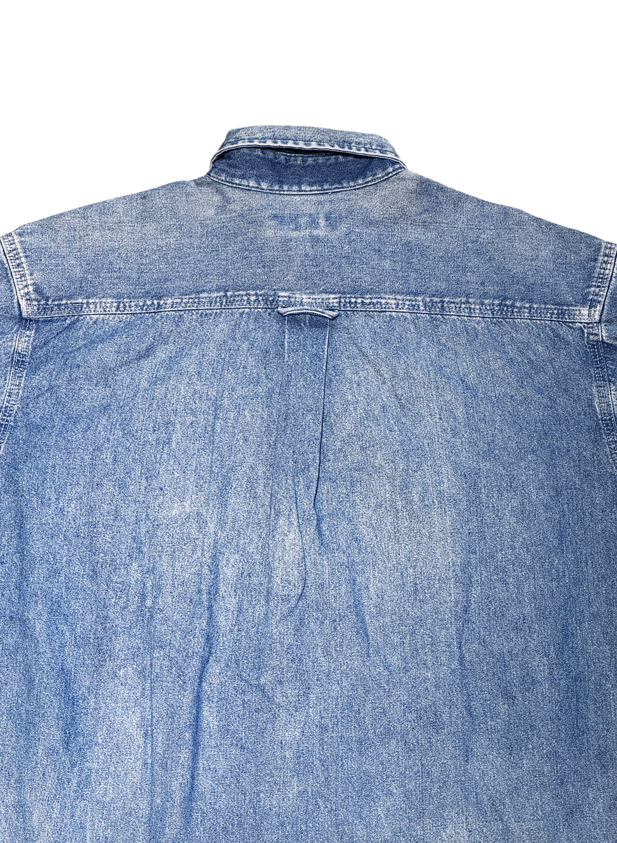 (SUP-863) 90s BANANA REPUBLIC DENIM SHIRT - MADE IN U.S.A.