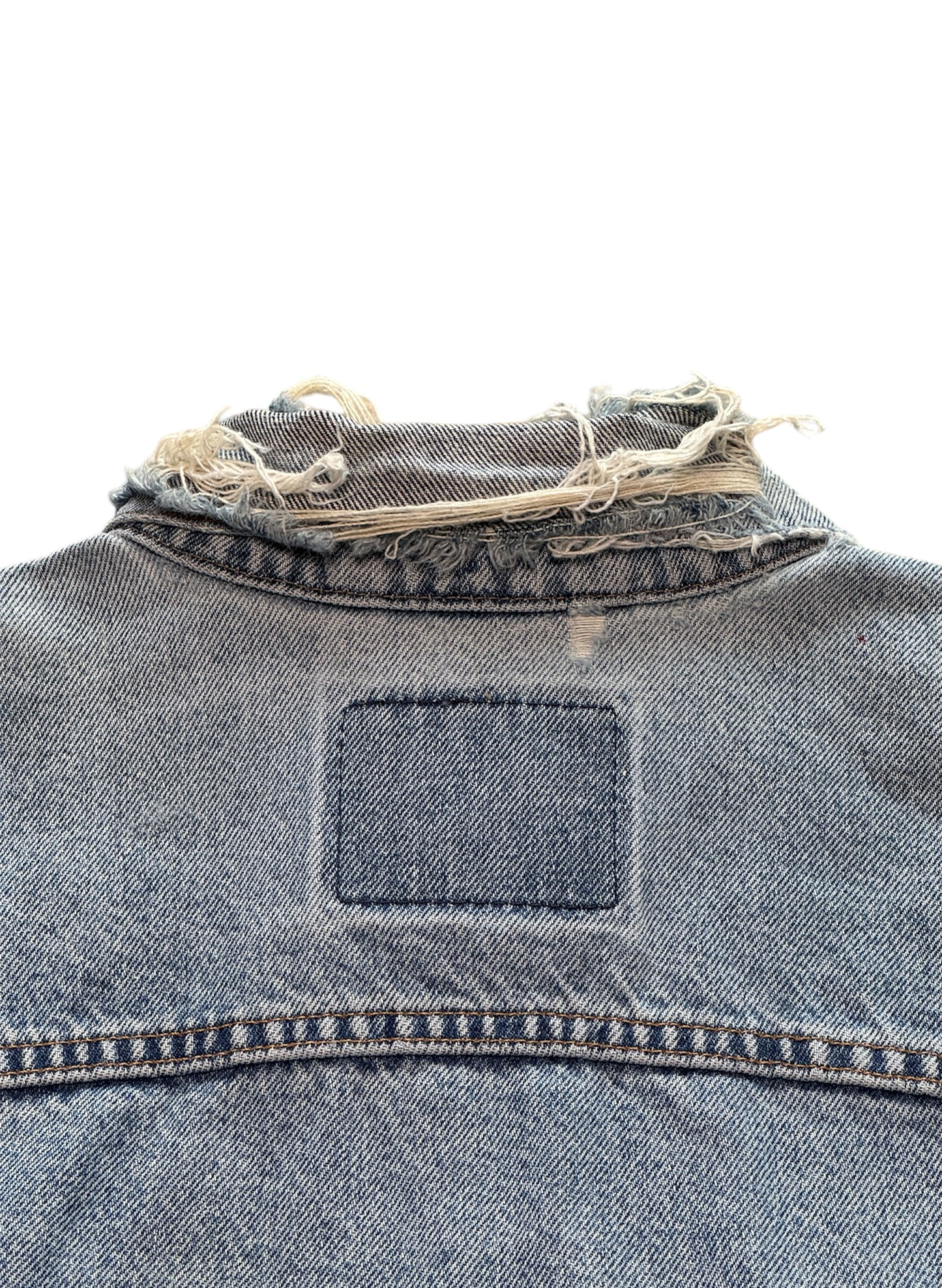 (SUP-468) LEVI'S DENIM JACKET "DAMAGE" - MADE IN MEXICO