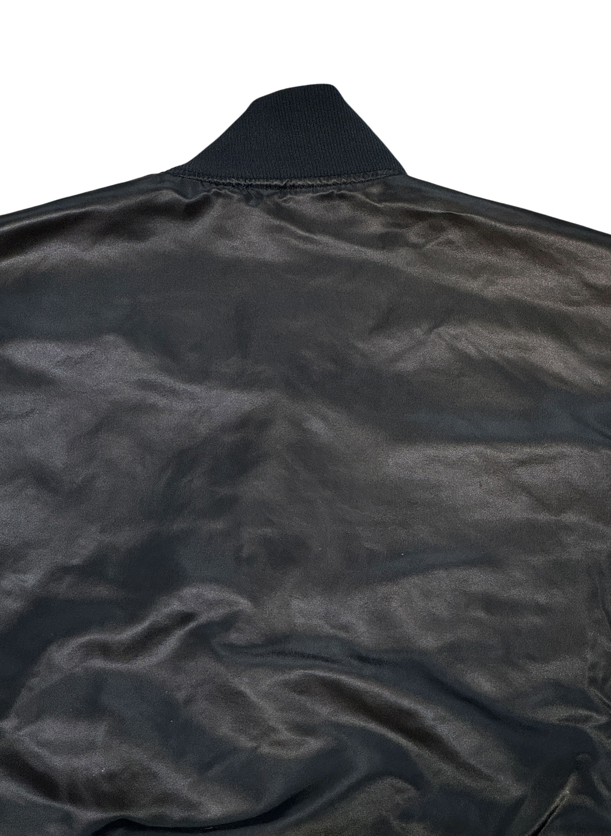 (SUP-855) STARTER NFL "LOS ANGELES" RAIDERS NYLON QUILTING STADIUM JACKET - L - MADE IN U.S.A.