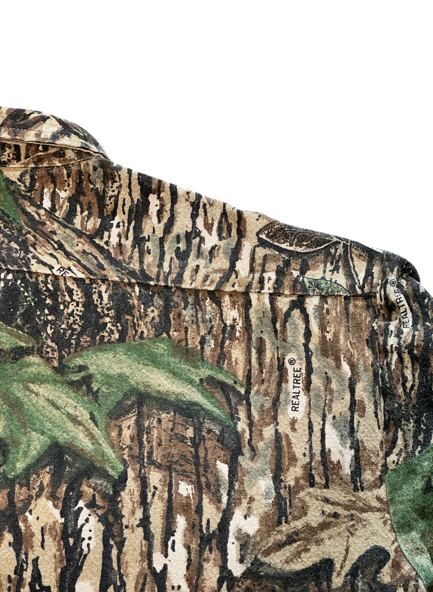 (SUP-469) CODET REAL TREE CAMO FLANNEL SHIRT