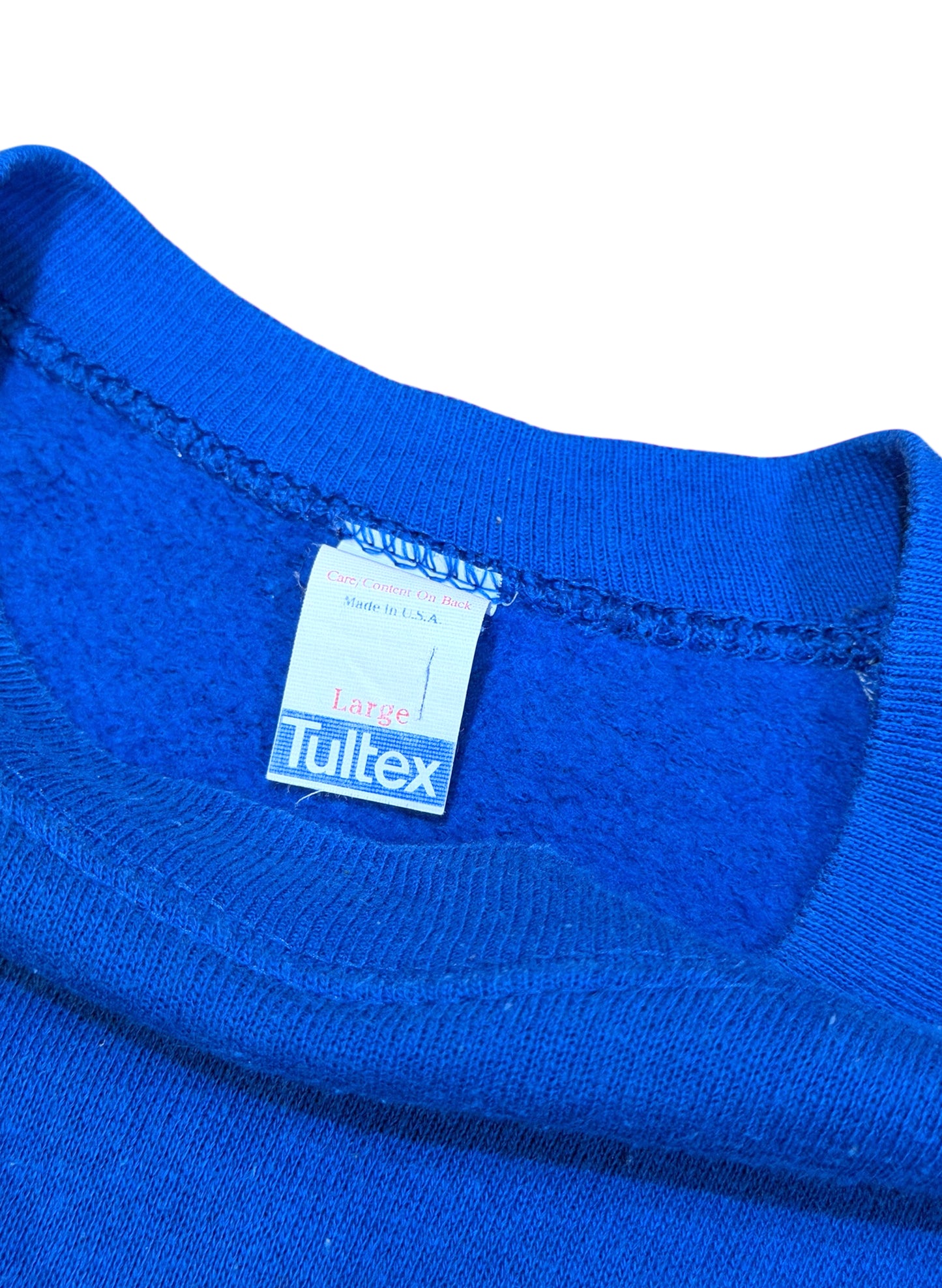 (UD-268) TULTEX RAGLAN SLEEVE CREW NECK SWEAT MADE IN USA