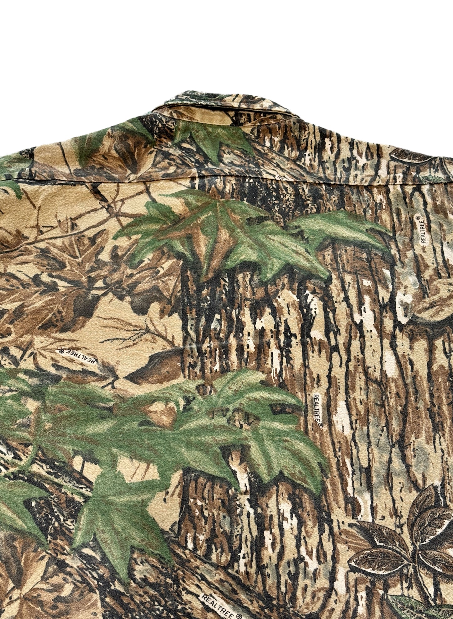 (SUP-469) CODET REAL TREE CAMO FLANNEL SHIRT