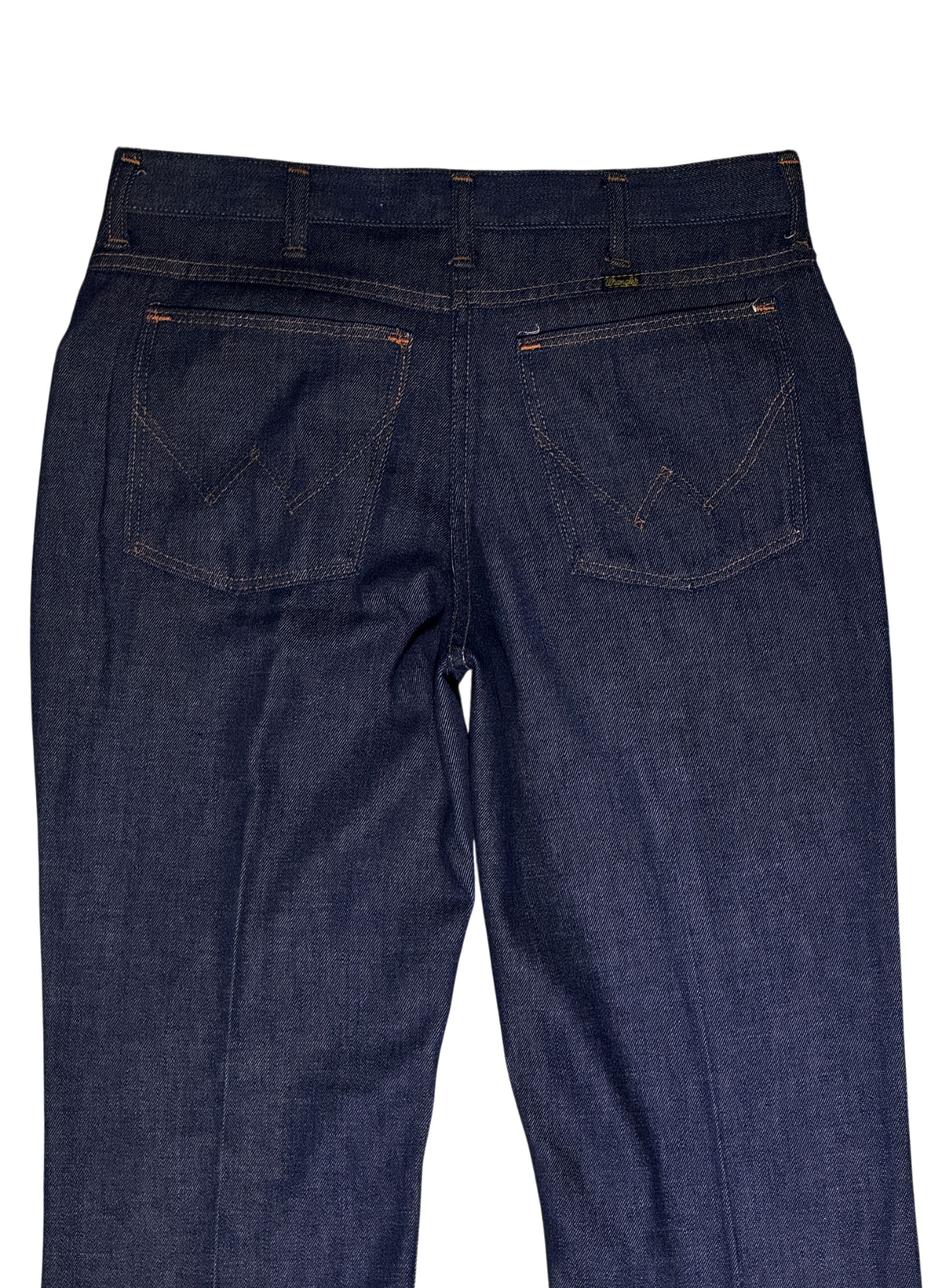 (SUP-828) 70s Wrangler BOOTS CUT RAW DENIM "TALON" ZIP - W32/W34相当