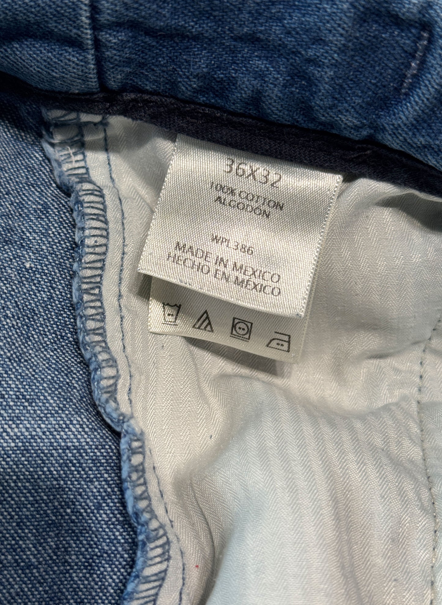 (SUP-483) HAGGAR DENIM SLACKS - MADE IN MEXICO