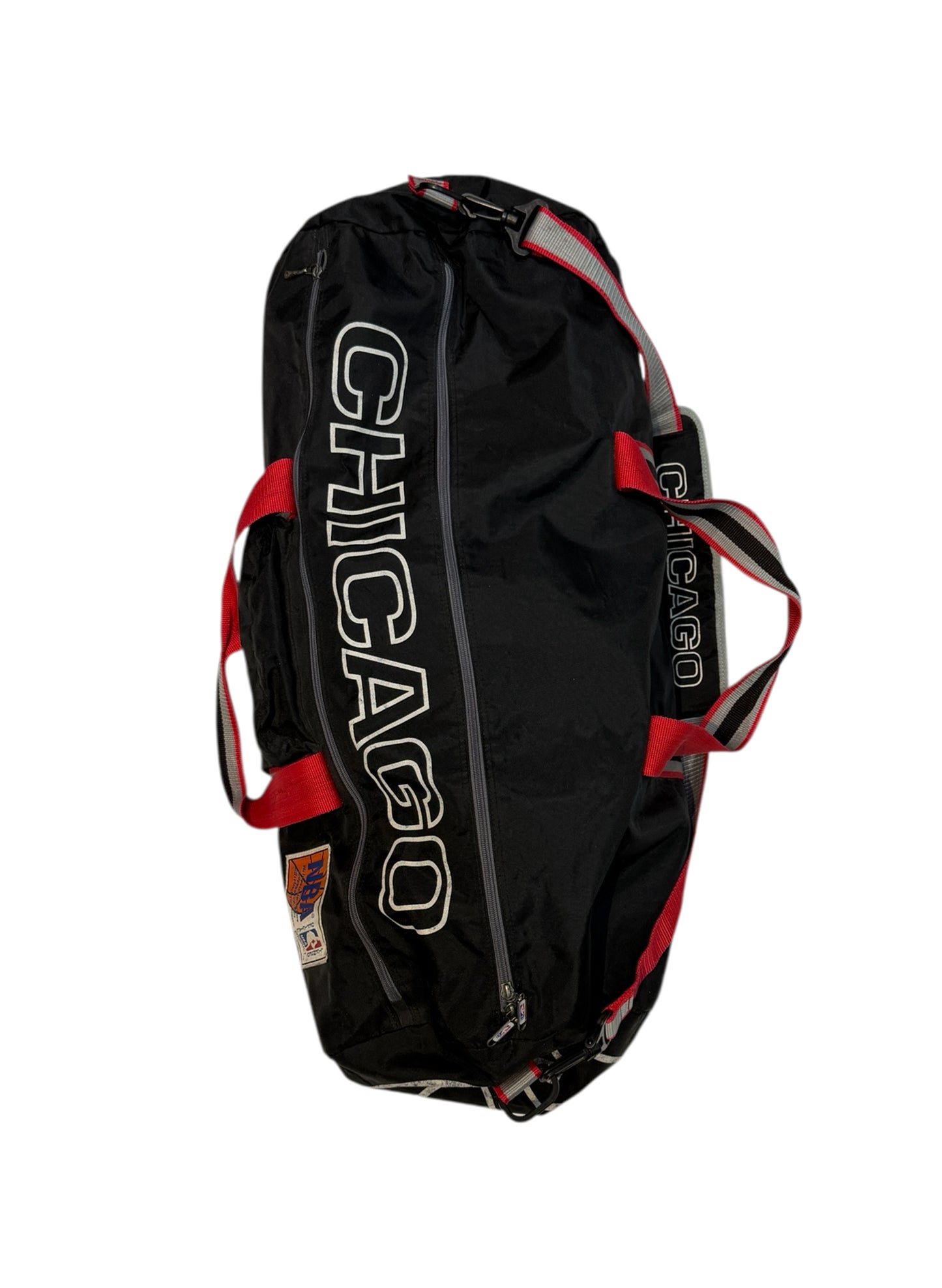 (UD-295) 90's CHICAGO BULLS 91-93 WORLD Champion BOSTON BAG