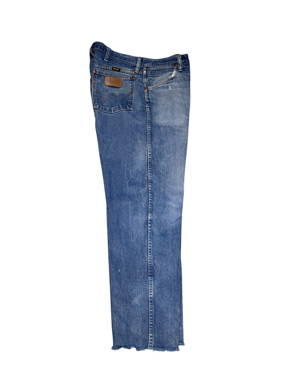(SUP-826) Wrangler "CUT OFF" DENIM PANTS - MADE IN MEXICO