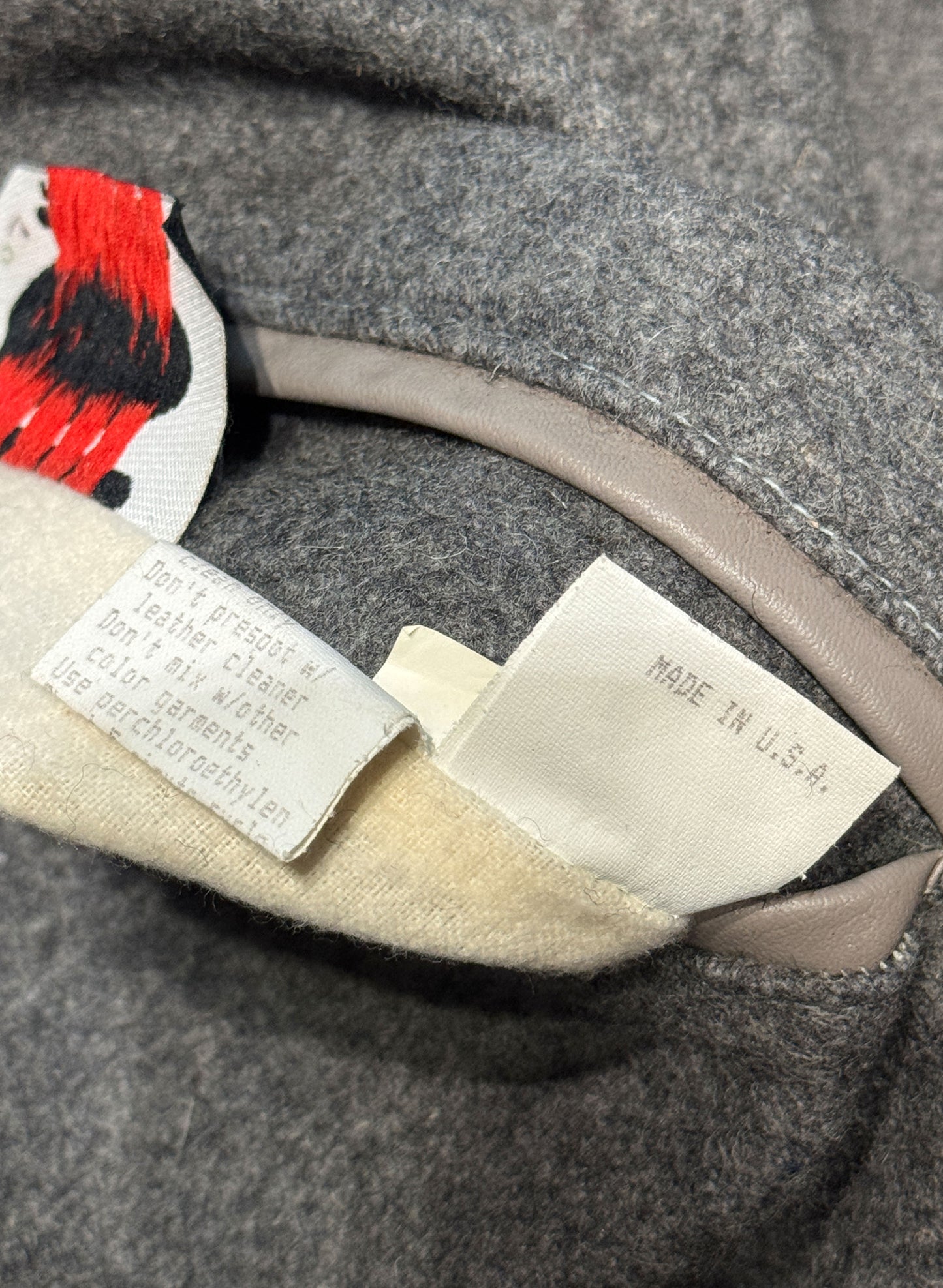 (SUP-448) NEFF "Reprocessed Wool" STADIUM JACKET - MADE IN U.S.A.