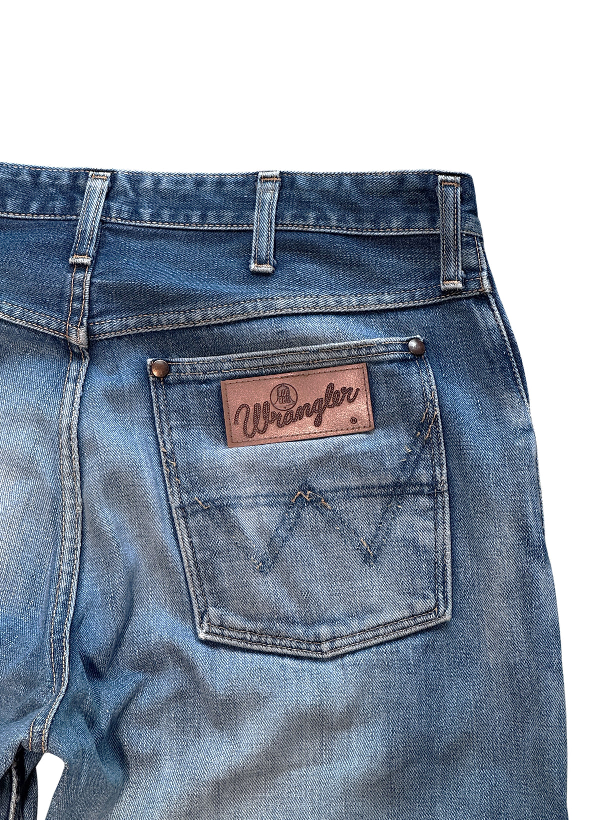 (SUP-817) Wrangler Selvedge DENIM - W34 - MADE IN JAPAN