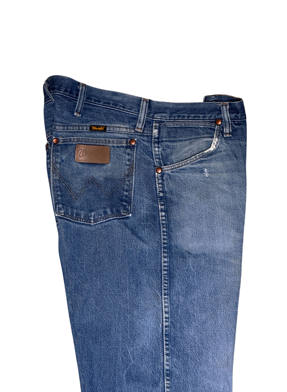 (SUP-826) Wrangler "CUT OFF" DENIM PANTS - MADE IN MEXICO