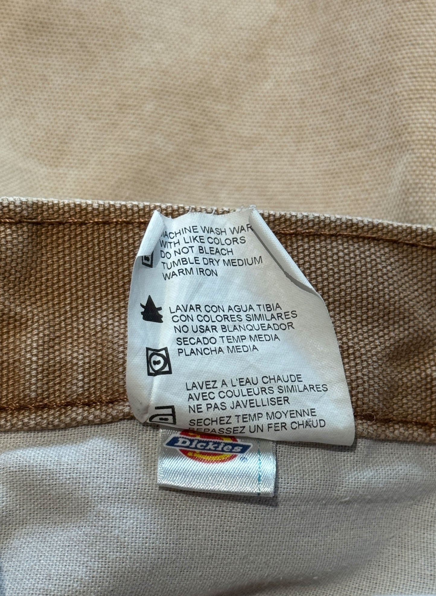 (SUP-463) Dickies DUCK PAINTER PANTS - BEIGE