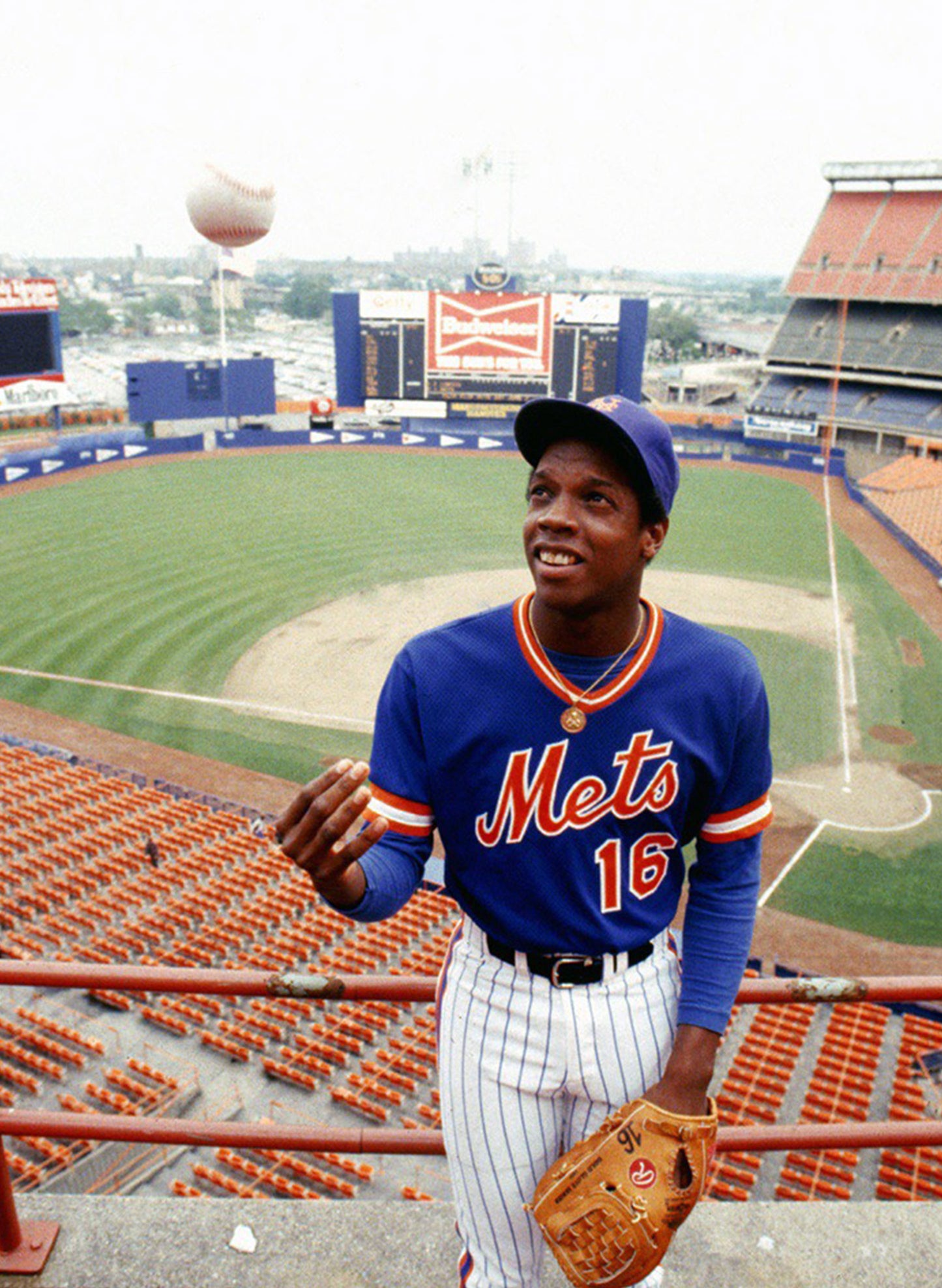 (SUP-803) Mitchell&Ness NEW YORK METS "16" Dwight Gooden - 48・XL