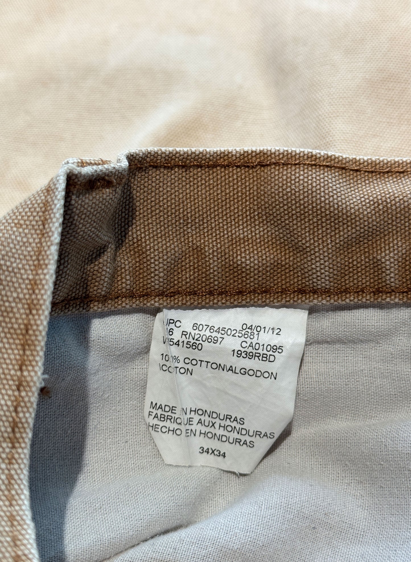 (SUP-463) Dickies DUCK PAINTER PANTS - BEIGE