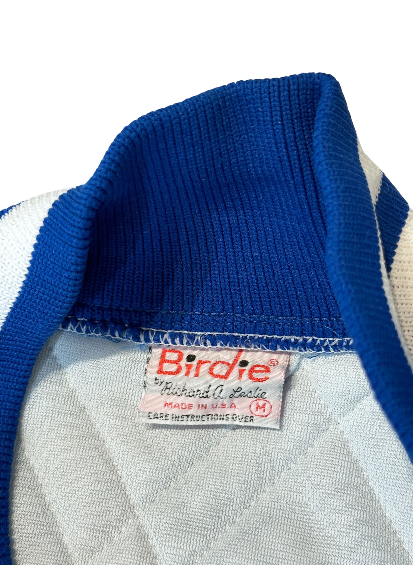 (SUP-188) Birdie 80's PULLOVER ZIP NYLON JACKET - MADE IN U.S.A.  (M)