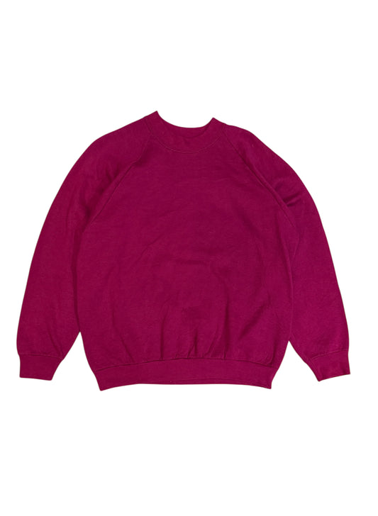 (UD-261) FRUIT OF THE LOOM RAGLAN SLEEVE CREW NECK SWEAT MADE IN USA