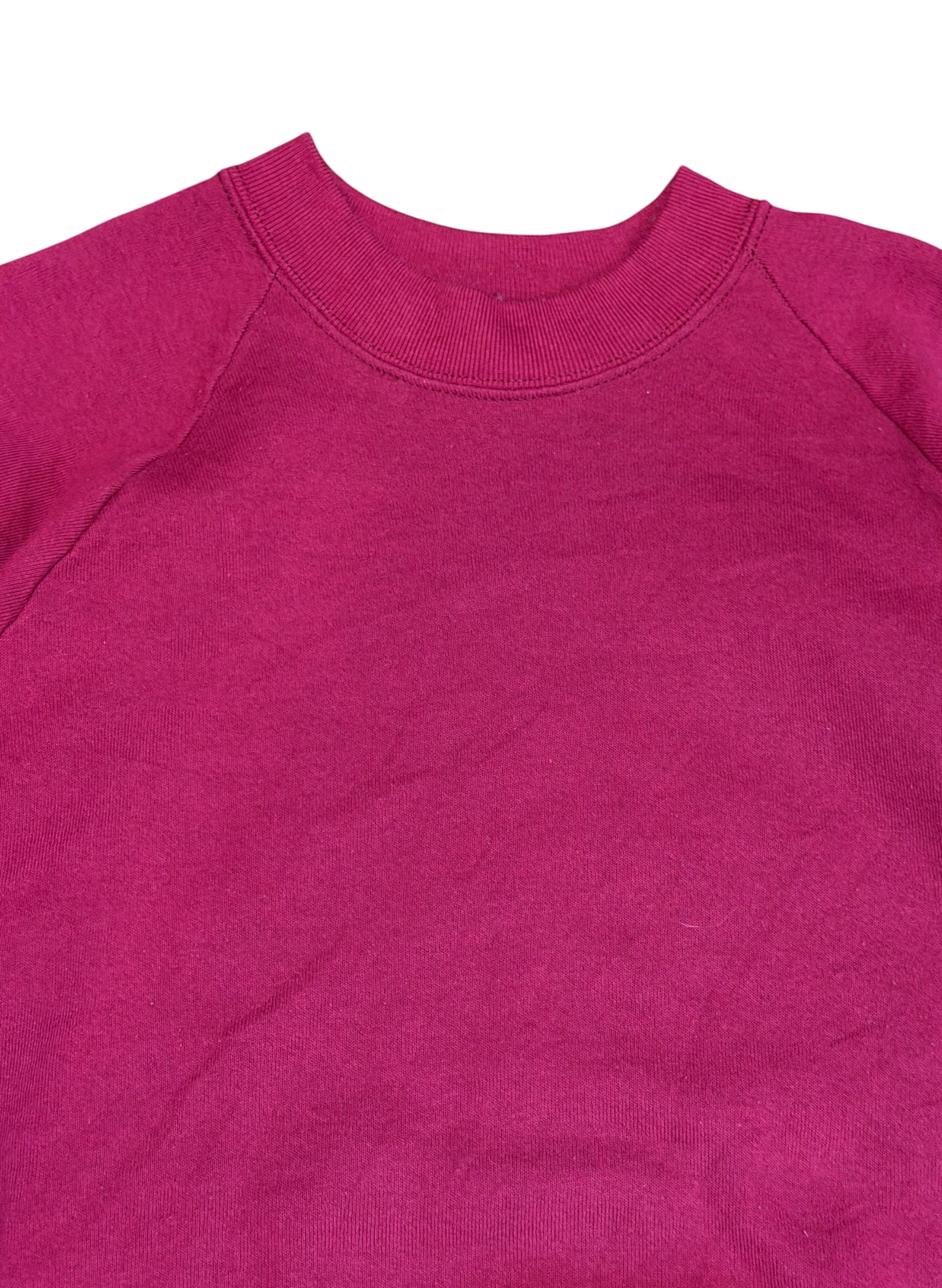 (UD-261) FRUIT OF THE LOOM RAGLAN SLEEVE CREW NECK SWEAT MADE IN USA