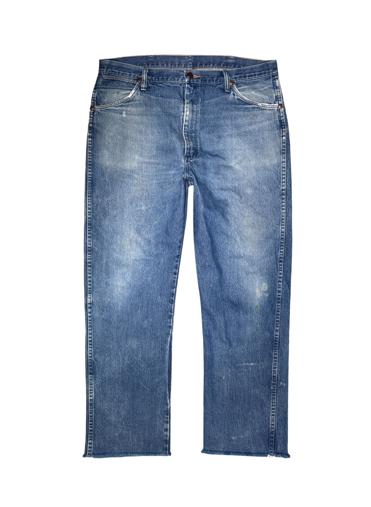 (SUP-826) Wrangler "CUT OFF" DENIM PANTS - MADE IN MEXICO