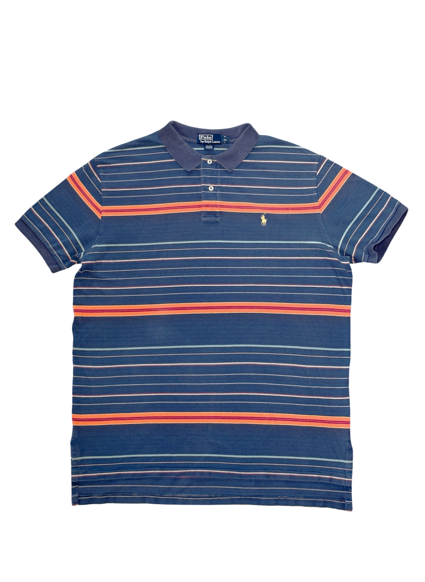 (SUP-674) Polo Ralph Lauren MULTI BORDER POLO SHIRT