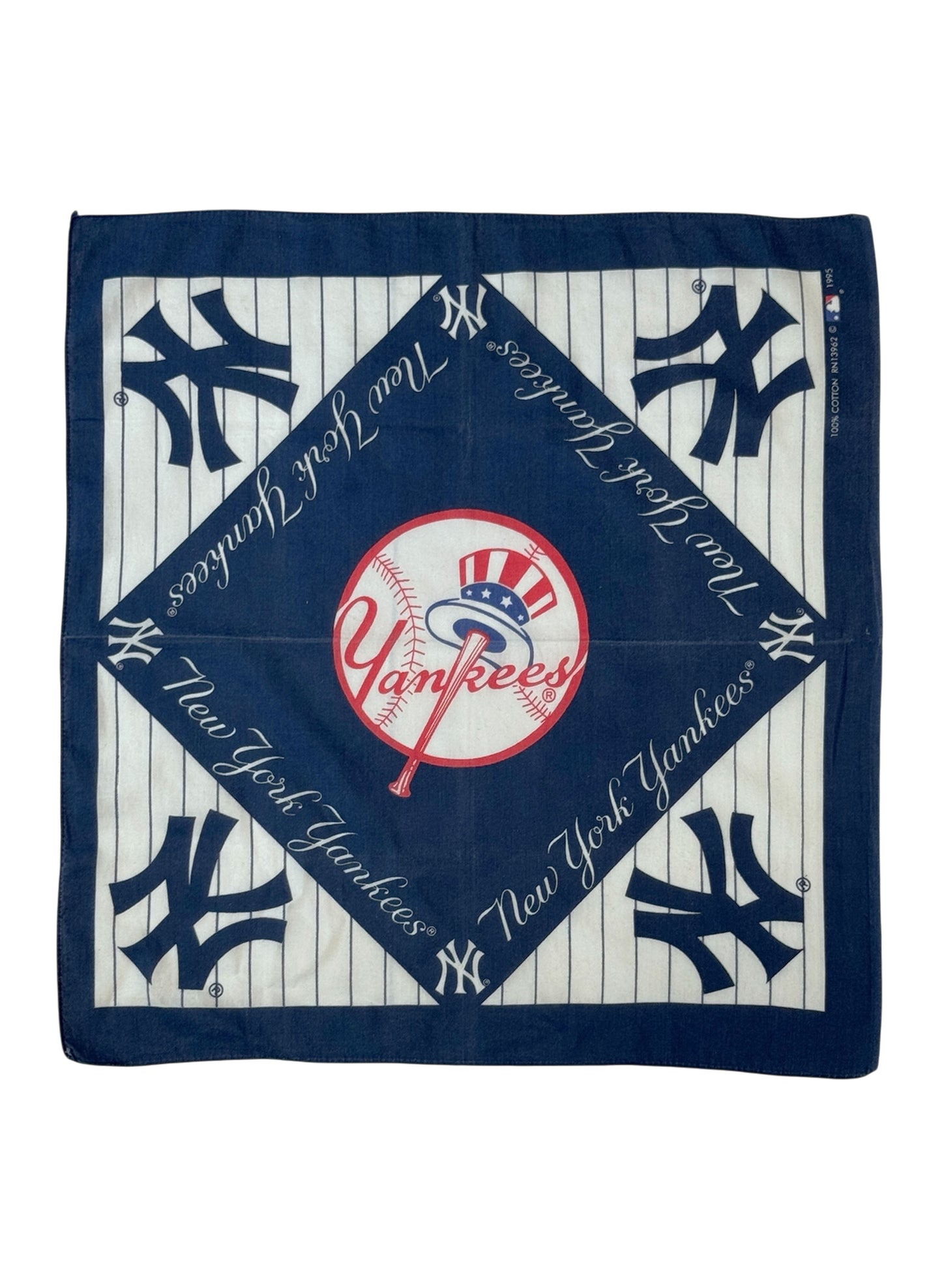 (SUP-711) VINTAGE 1995 MLB NEW YORK YANKEES BANADANA