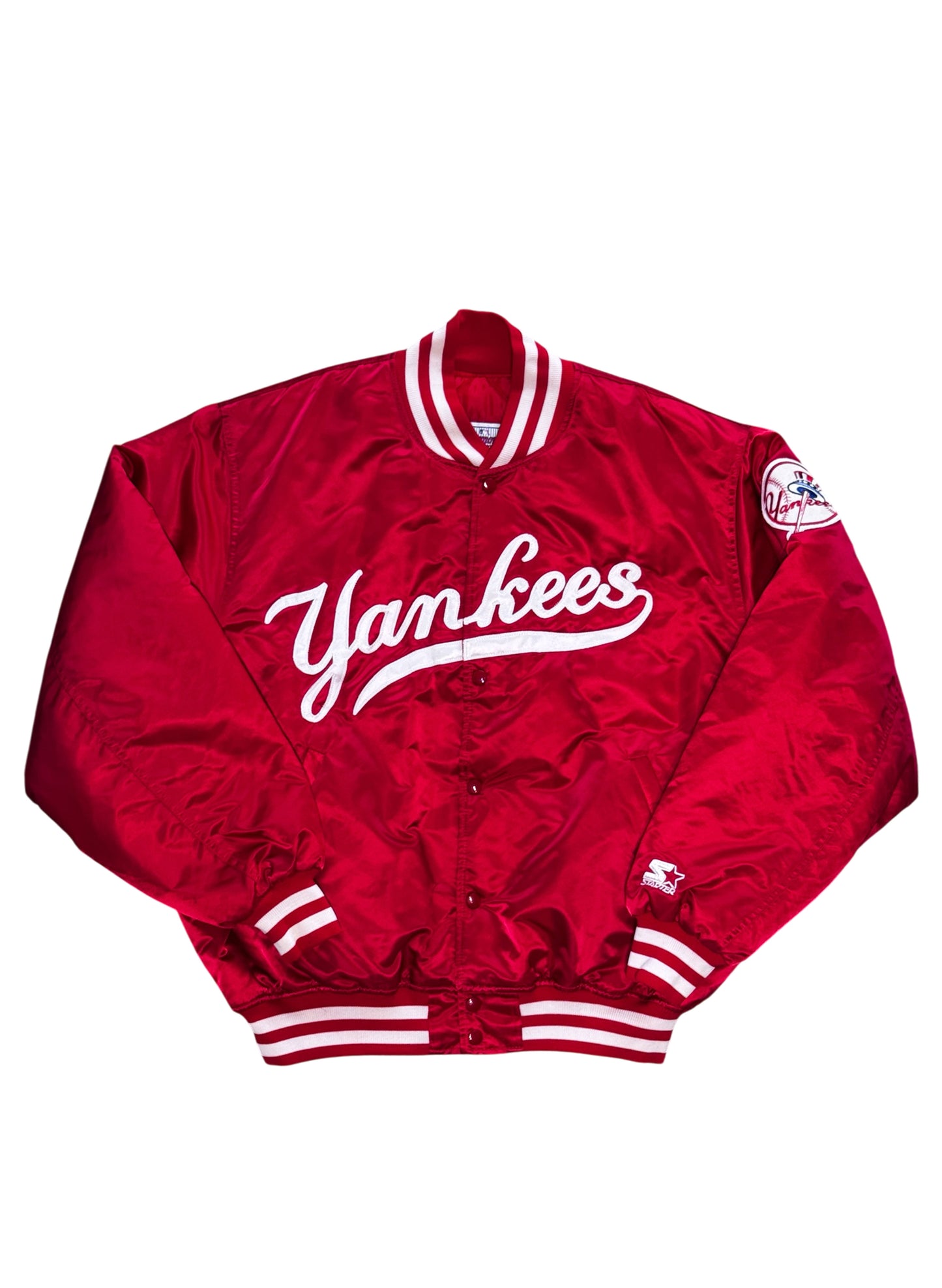 (SUP-783) STARTER NEW YORK YANKEES QUILTING STADIUM JACKET - MADE IN U.S.A.