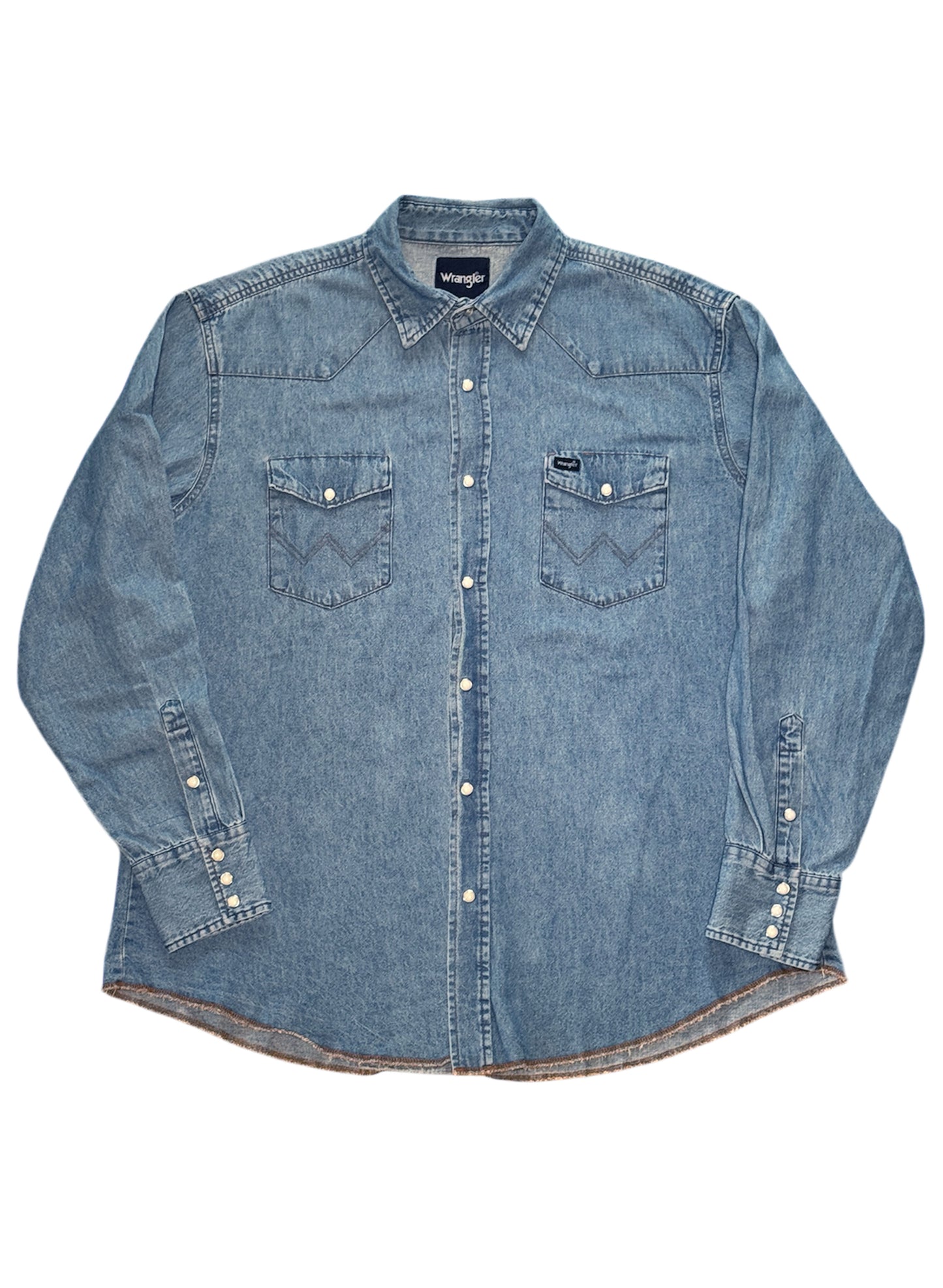 (SUP-458) Wrangler COWBOY DENIM SHIRT-2