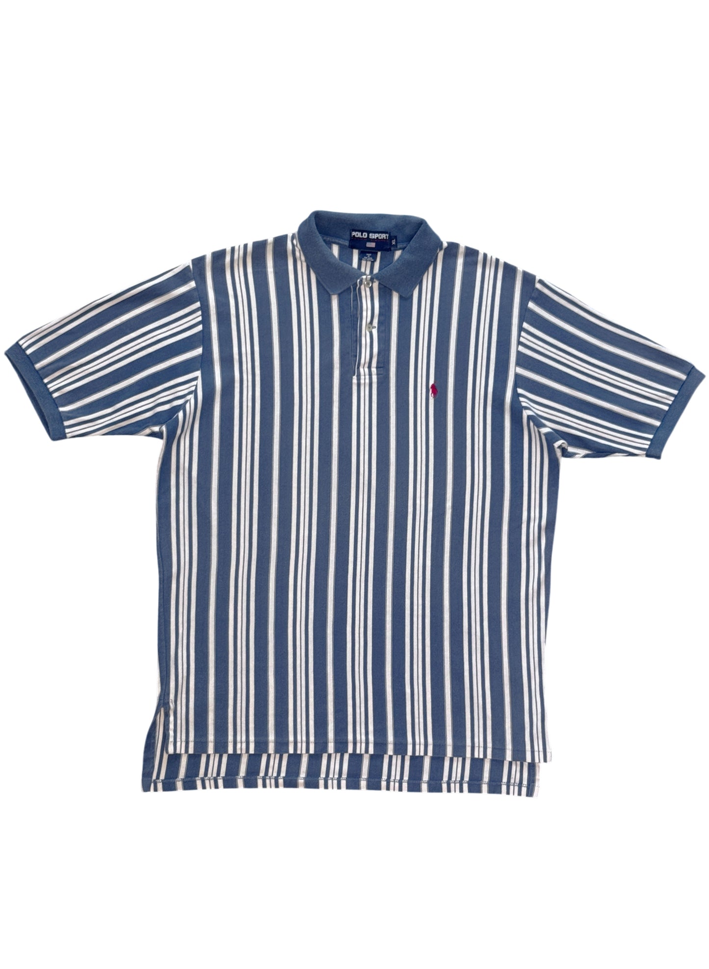 (SUP-691) POLO SPORT STRIPE POLO SHIRT - MADE IN U.S.A.
