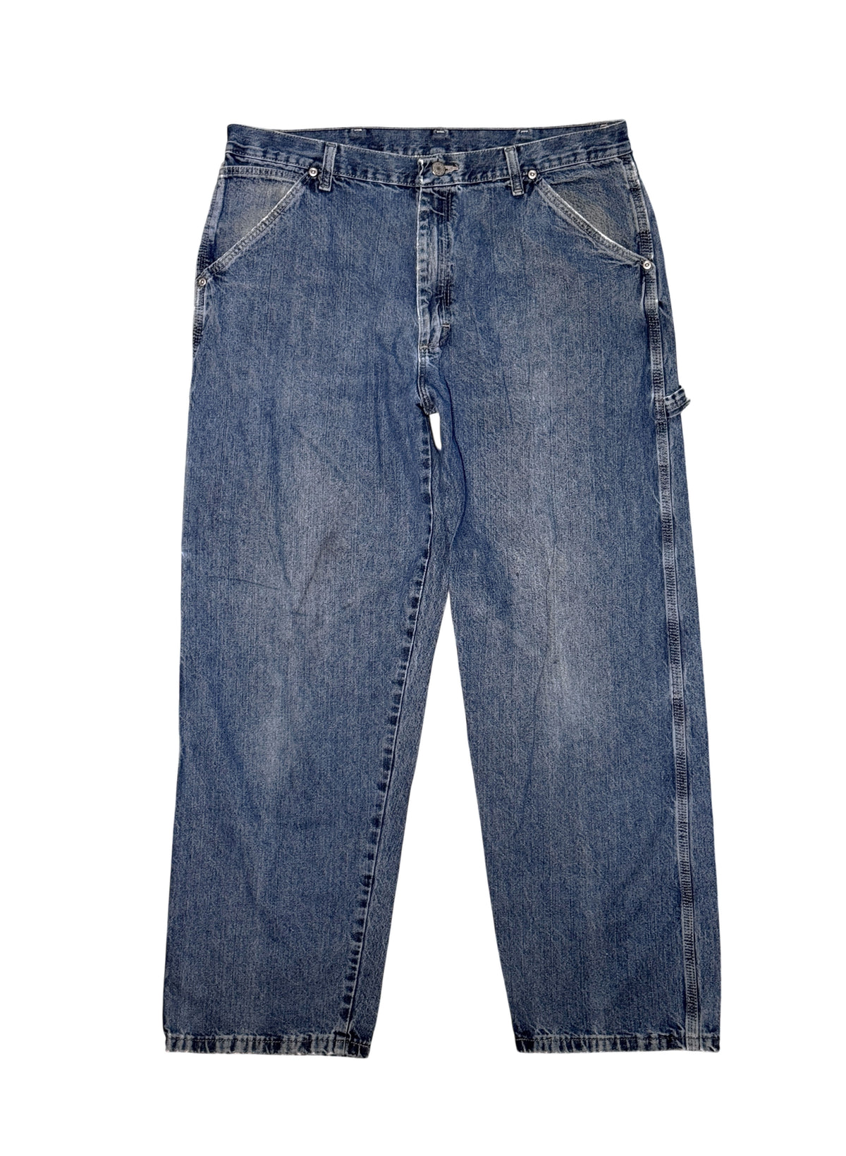 (SUP-867) Wrangler PAINTER DENIM PANTS - W36 - MADE IN MEXICO