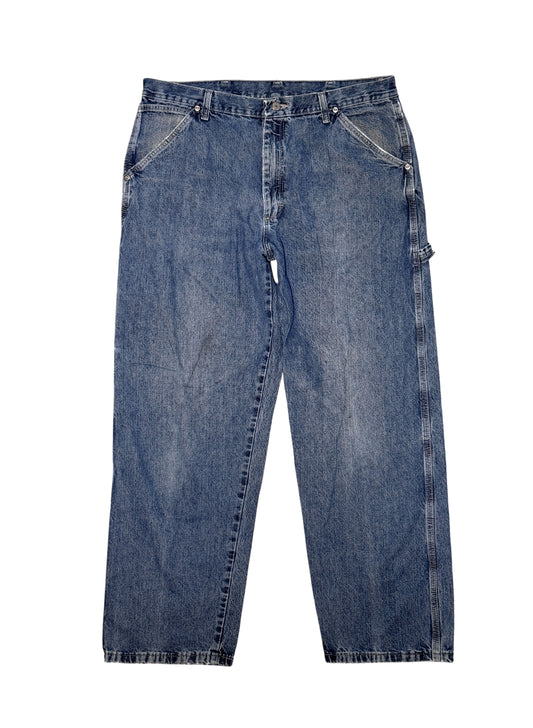 (SUP-867) Wrangler PAINTER DENIM PANTS - W36 - MADE IN MEXICO