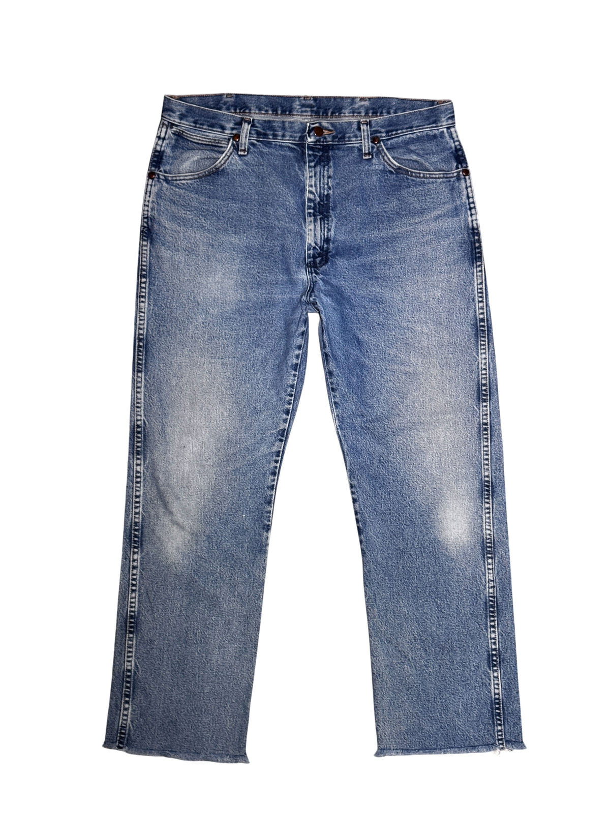(SUP-827) Wrangler "CUT OFF" DENIM PANTS - MADE IN NICARAGUA