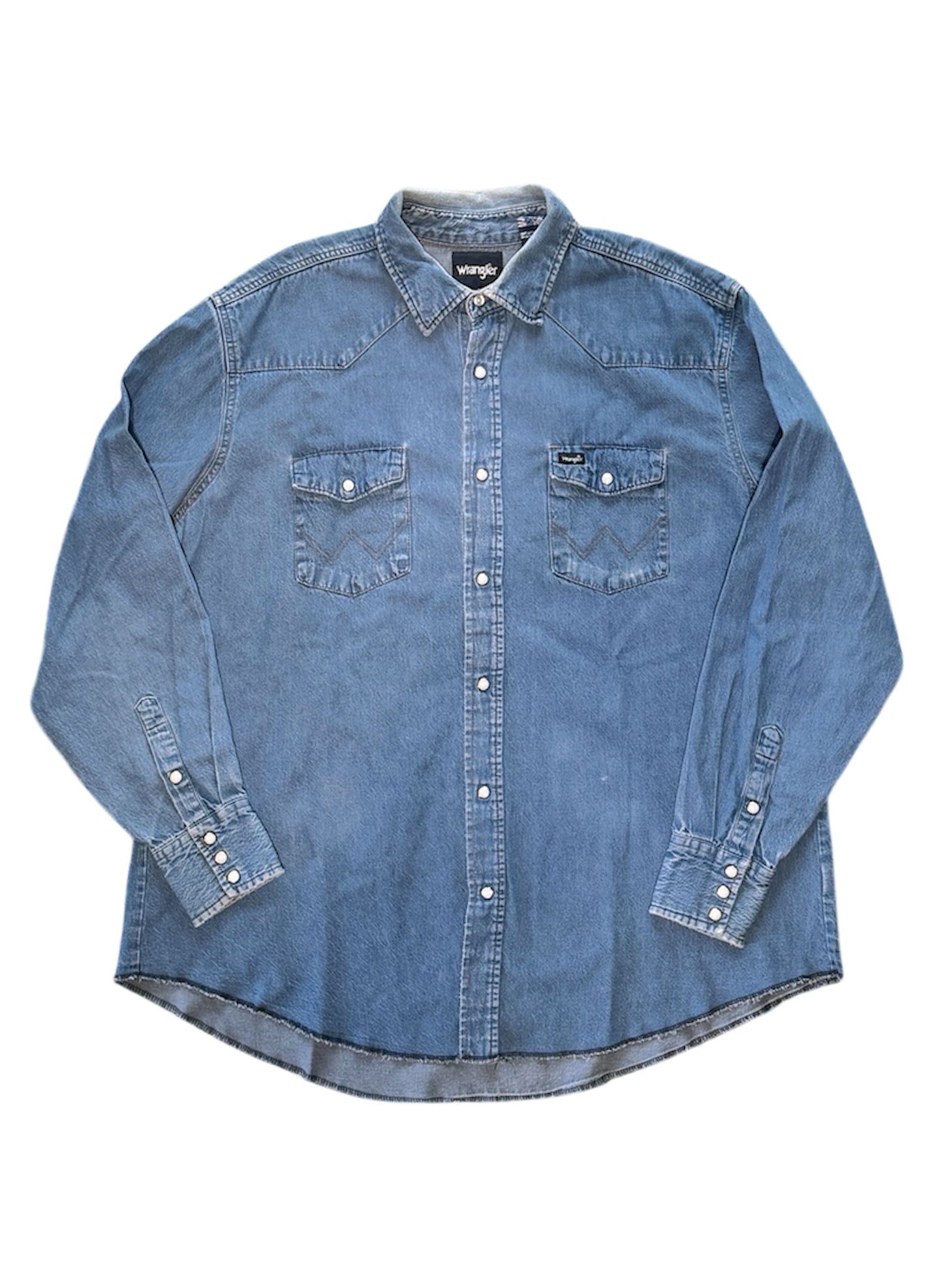 (SUP-457) Wrangler COWBOY DENIM SHIRT-1