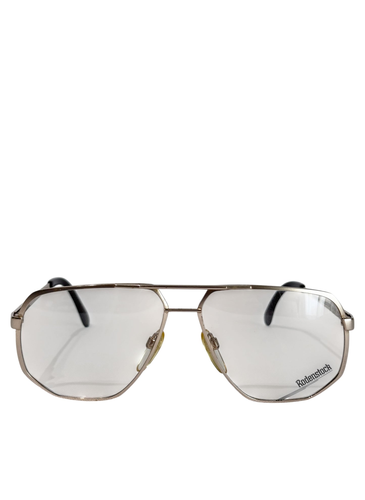 (SUP-786) VINTAGE TWO BRIDGE GOLD GLASSES - Rodenstock
