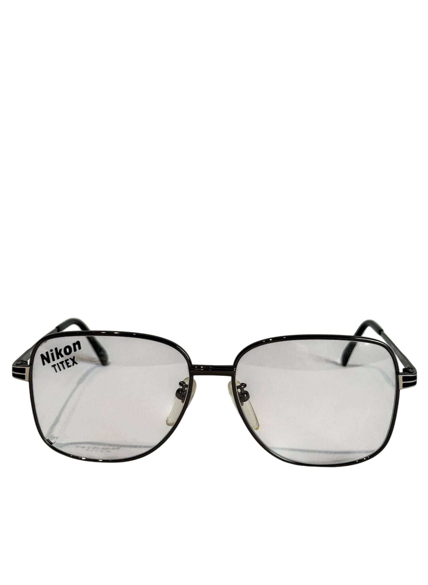 (SUP-541) 90s VINTAGE TITAN FRAME GLASSES - Nikon TITEX