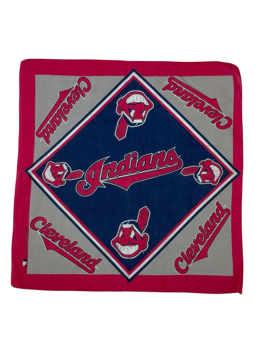 (SUP-712) VINTAGE 1995 MLB CLEVELAND INDIANS BANDANA