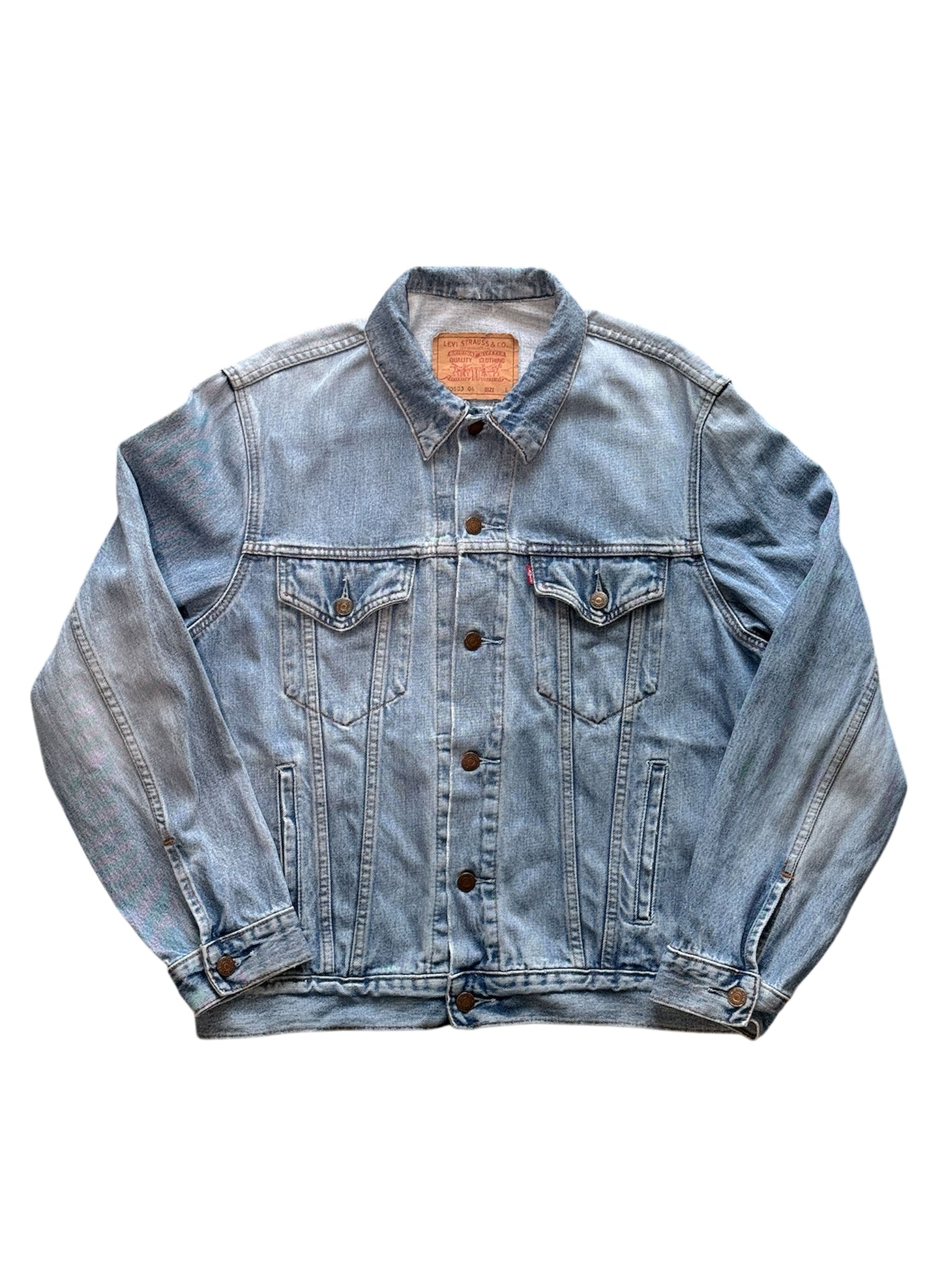 (SUP-467) EURO LEVI'S 70503 04 DENIM JACKET - MADE IN TUNISIA